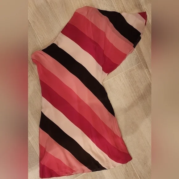 Sax Fifth Ave Nikki Paul's One Shoulder Dress Size 2 - Picture 3 of 5